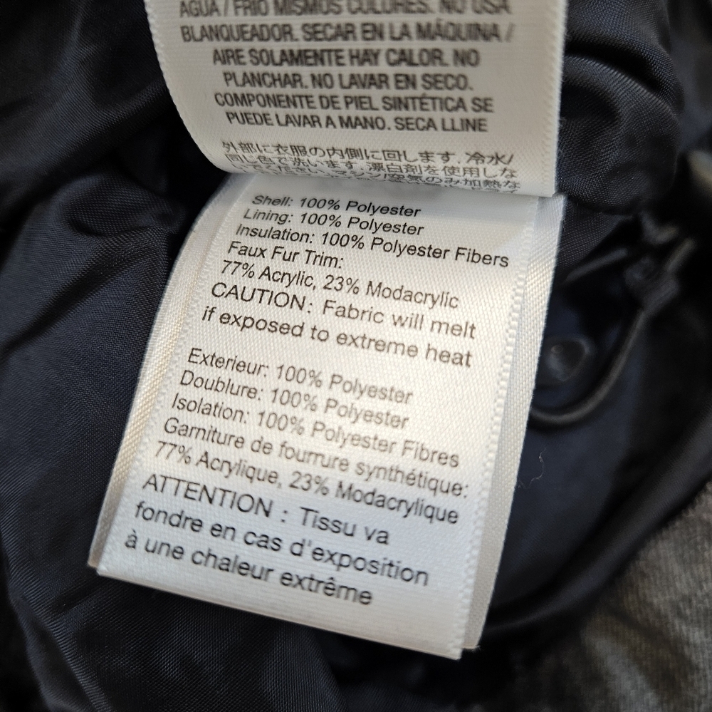 Obermeyer Tuscany II Insulated Ski Snowboard Jacket Size 8 Color Charcoal EUC - Picture 13 of 14